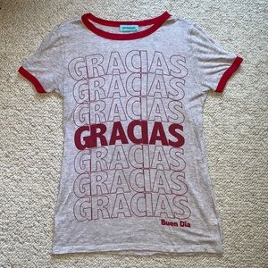 Workshop GRACIAS burnout tee